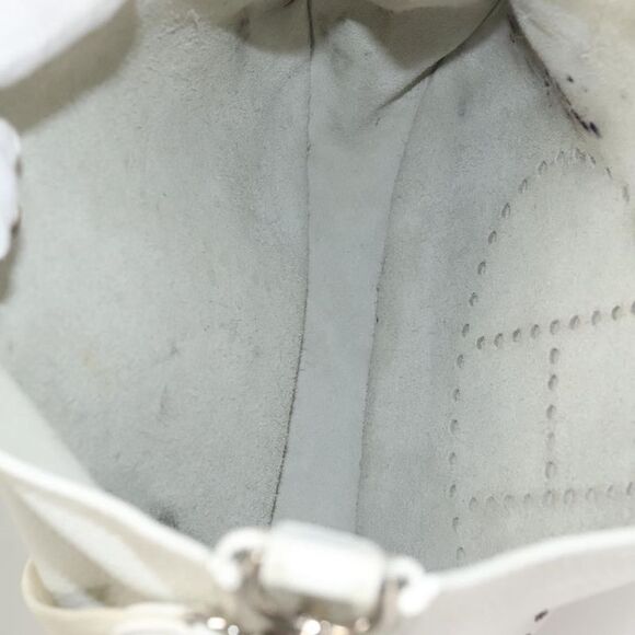 Hermes Evelyne Bag Gen I Togo White Leather Bag (Pre-Owned) - Picture 5 of 16